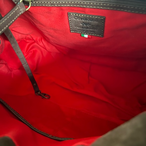 NWT CAVALCANTI COLLECTION TOTE HANDBAG ITALIAN LEATHER - Picture 9 of 9